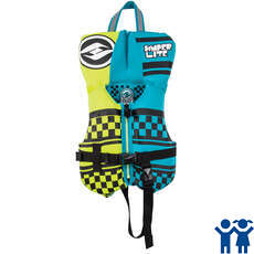 Hyperlite Toddler Indy Booyancy Aid - Flouro Yellow