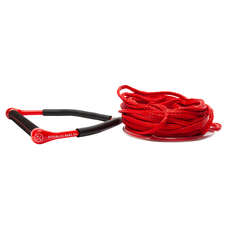 Mango Hyperlite Cg Con Cuerda De Remolque Wakeboard Poly-E De 60 Pies - Rojo