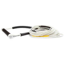 Hyperlite Cg Handle With 70Ft Fuse Wakeboard Tow Rope - Blanco