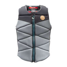 Chaleco De Wakeboard Hyperlite Riot - Negro / Gris