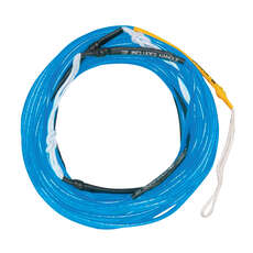 Hyperlite Silicone X-Line 70Ft Corda Da Traino Per Wakeboard - Blu Neon