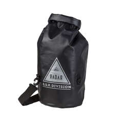 Mochila Seca De 20 Litros Radar Roll Top Dry - Negro Mate / Amarillo Mochila Seca De 20 Litros Radar Roll Top Dry - Negro Mate / Amarillo