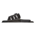 Bota De Esquí Acuático Con Marco De Plumas Boa Con Punta Trasera Ajustable - Negro