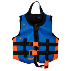 Chaleco Pfd De Esquí Acuático Para Niños Radar Boys - Naranja / Azul Chaleco Pfd De Esquí Acuático Para Niños Radar Boys - Naranja / Azul