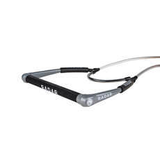 Radar Deep V 15 Diamond Grip Handle - Silver / White