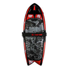 Rodillera Radar Hawk - Negro / Rojo