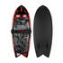 Rodillera Radar Hawk - Negro / Rojo
