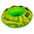 Radar Vortex Tubo Remolcable Para 1 Persona Con Cuerda - Amarillo / Verde