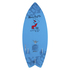 Ronix Boy's Super Sonic Space Odyssey Fish Wakesurf - Azul / Rojo / Negro