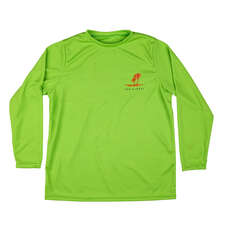 Sudadera Con Capucha De Manga Larga Para Niños Ronix Uv / Wick Dry - Lima / Negro Sudadera Con Capucha De Manga Larga Para Niños Ronix Uv / Wick Dry - Lima / Negro