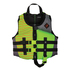 Chaleco Wake Wake Vision Para Niños Ronix - Lima / Negro