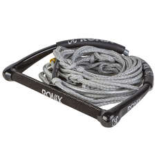 Paquete De Cuerdas Y Mango Para Wakeboard Ronix Combo 2.0 - Gris / Blanco