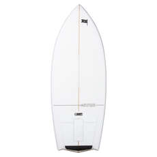 Ronix Flyweight Bat Tail Thruster Hybrid Wakesurf - Alpine White Ronix Flyweight Bat Tail Thruster Hybrid Wakesurf - Alpine White