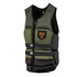 Ronix Forester Capella 3.0 Cga Wake Vest - Oliva / Naranja