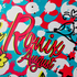Ronix Girl's August Boat Board - Blanco / Rosa / Azul / Amarillo - 120cm