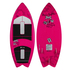 Ronix Girl's Super Sonic Space Odyssey Fish Wakesurf - Rosa / Blanco / Negro