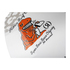 Ronix Kid's Super Sonic Space Odyssey Powertail Wakesurf - Blanco / Naranja