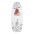 Ronix Kid's Super Sonic Space Odyssey Powertail Wakesurf - Blanco / Naranja