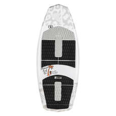 Ronix Kid's Super Sonic Space Odyssey Powertail Wakesurf - Blanco / Naranja Ronix Kid's Super Sonic Space Odyssey Powertail Wakesurf - Blanco / Naranja