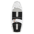 Ronix Kid's Super Sonic Space Odyssey Powertail Wakesurf - Blanco / Naranja