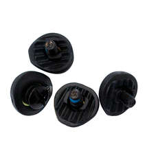 Ronix M6 Baseless Boot Hardware - Negro (Juego De 4)