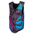 Ronix Party Athletic Cut Impact Wake Vest - Negro / Rosa / Azul
