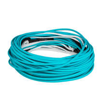 Ronix R8 80 'cuerda Flotante De Línea Principal De 8 Secciones - Azul Cian Ronix R8 80 'cuerda Flotante De Línea Principal De 8 Secciones - Azul Cian