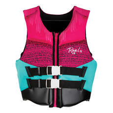 Ronix Daydream Cga Wake Vest Para Mujer - Rosa / Turquesa Ronix Daydream Cga Wake Vest Para Mujer - Rosa / Turquesa