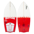 Ronix Flyweight Bat Tail Thruster Hybrid Wakesurf Para Mujer - Rosa / Blanco
