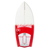 Ronix Flyweight Bat Tail Thruster Hybrid Wakesurf Para Mujer - Rosa / Blanco