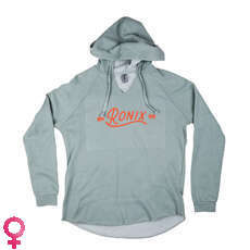 Sudadera Con Capucha Megacorp Ronix Para Mujer - Menta Descolorida Sudadera Con Capucha Megacorp Ronix Para Mujer - Menta Descolorida