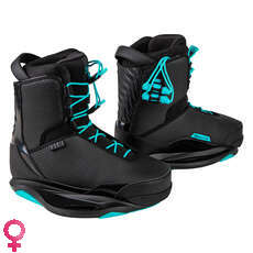 Bota De Wakeboard Para Mujer Ronix Signature - Negro / Shift