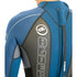 Traje De Neopreno Alder Impact 3 / 2Mm Flatlock Backzip - Azul - Ws21Mif