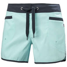 Pantalones Cortos Para Mujer Helly Hansen Solen Watershorts 5 "- Glacier 62970 Pantalones Cortos Para Mujer Helly Hansen Solen Watershorts 5 "- Glacier 62970