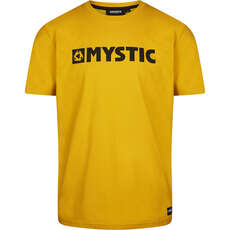 Camiseta Mystic Brand - Mostaza 190015
