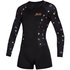 Traje De Neopreno Corto Mystic Diva 2 / 2Mm F-Zip Longarm Shorty Para Mujer - Negro 200071