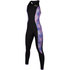 Traje De Neopreno Largo John Diva 2 / 2Mm Con Cremallera En La Espalda Mystic Para Mujer - Negro / Morado 200073