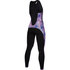Traje De Neopreno Largo John Diva 2 / 2Mm Con Cremallera En La Espalda Mystic Para Mujer - Negro / Morado 200073