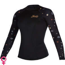 Chaleco De Neopreno De Manga Larga Mystic Diva 2Mm Para Mujer - Negro 200075 Chaleco De Neopreno De Manga Larga Mystic Diva 2Mm Para Mujer - Negro 200075