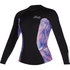 Chaleco De Neopreno De Manga Larga Mystic Diva 2Mm Para Mujer - Negro / Morado 200075