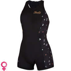 Traje De Neopreno John Corto Con Cremallera Trasera Mystic Diva 2 / 2Mm Para Mujer - Negro 200074 Traje De Neopreno John Corto Con Cremallera Trasera Mystic Diva 2 / 2Mm Para Mujer - Negro 200074