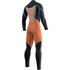 Traje De Neopreno Mystic Majestic 3/2 Gbs Con Cremallera Frontal - Dark Leaf 210058