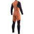 Traje De Neopreno Mystic Marshall 3/2 Gbs Back Zip - Negro 210066