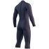 Traje De Neopreno Mystic Marshall 3/2 Gbs Back Zip Longarm - Negro 210114