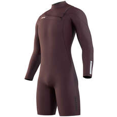 Traje De Neopreno Mystic Marshall 3/2 Gbs Longarm Shorty Frontzip - Merlot 210112 Traje De Neopreno Mystic Marshall 3/2 Gbs Longarm Shorty Frontzip - Merlot 210112