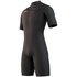 Traje De Neopreno Corto Mystic Marshall 3/2 Gbs Shorty - Negro 210113