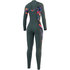 Traje De Neopreno Con Cremallera Frontal Mystic Dazzled 5 / 3Mm Para Mujer - Dark Leaf 210078