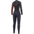 Traje De Neopreno Con Cremallera Frontal Mystic Diva 4 / 3Mm Para Mujer - Azul Noche 210076