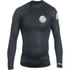 Rip Curl Hotskin 0.5Mm Top De Traje De Neopreno De Manga Larga Wve8Dm - Negro