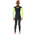 Traje De Neopreno Rip Curl Junior Dawn Patrol 5 / 3Mm Con Cremallera En El Pecho - Fluro Lemon Wsm9Pb